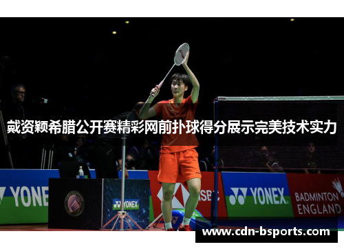 戴资颖希腊公开赛精彩网前扑球得分展示完美技术实力 戴资颖希腊公开赛精彩网前扑球得分展示完美技术实力