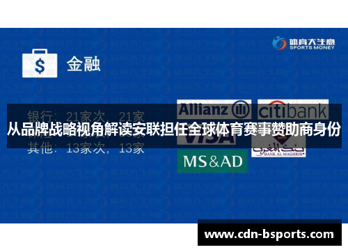 从品牌战略视角解读安联担任全球体育赛事赞助商身份